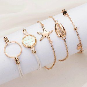 Seashell Bracelet Set